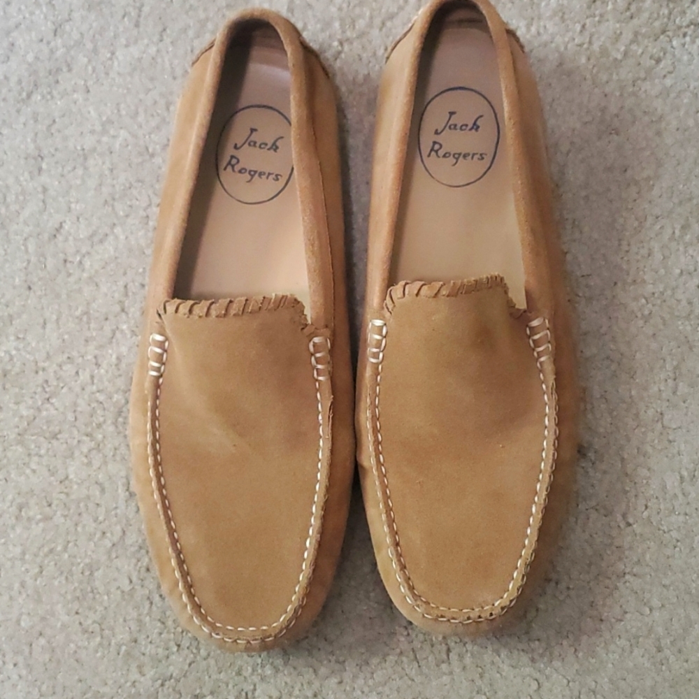 Jack Roger's men's suede loafers  Sz 10